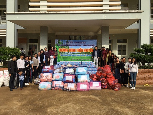TAND quận Hai Bà Trưng, Hà Nội làm tốt công tác xã hội từ thiện 