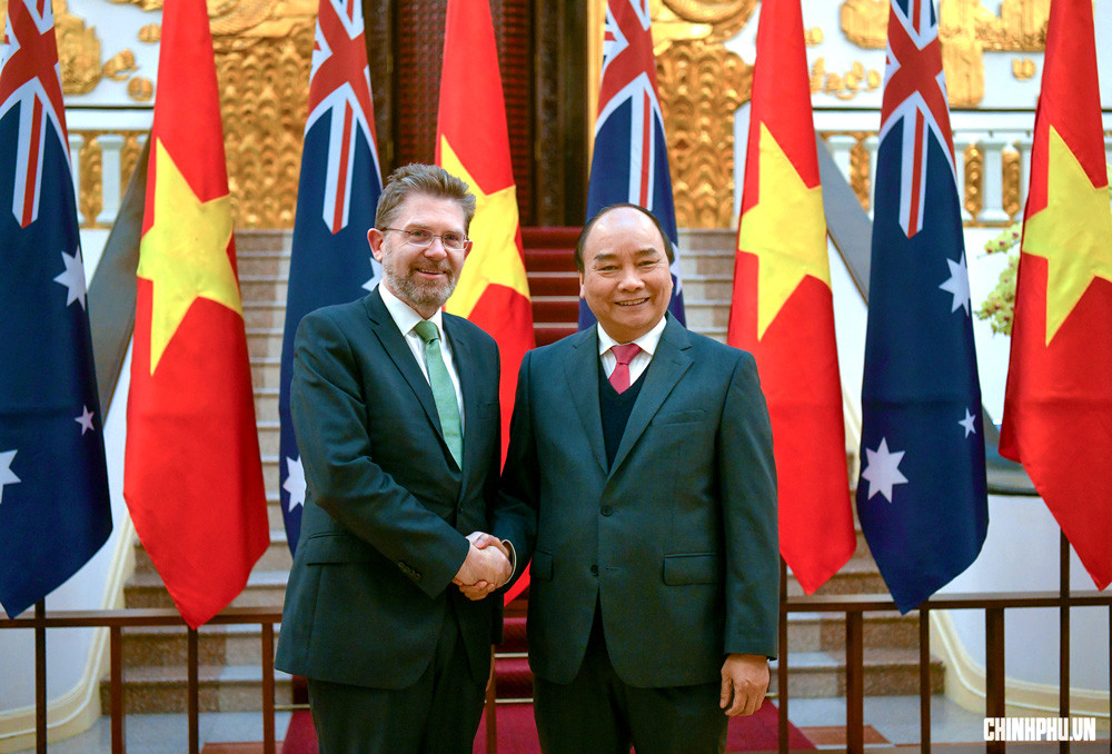 Lãnh đạo Đảng, Nhà nước, Chính phủ tiếp Chủ tịch Thượng viện Australia