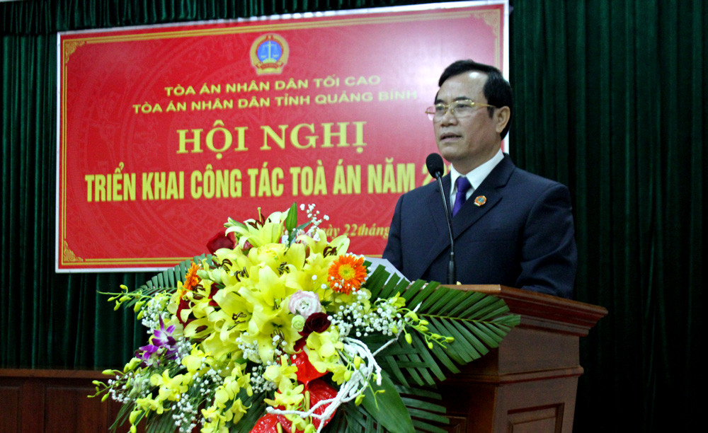 TAND các tỉnh An Giang, Quảng Bình triển khai công tác năm 2019