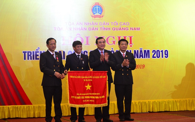 Triển khai công tác năm 2019 tại TAND tỉnh Đắk Nông và Quảng Nam