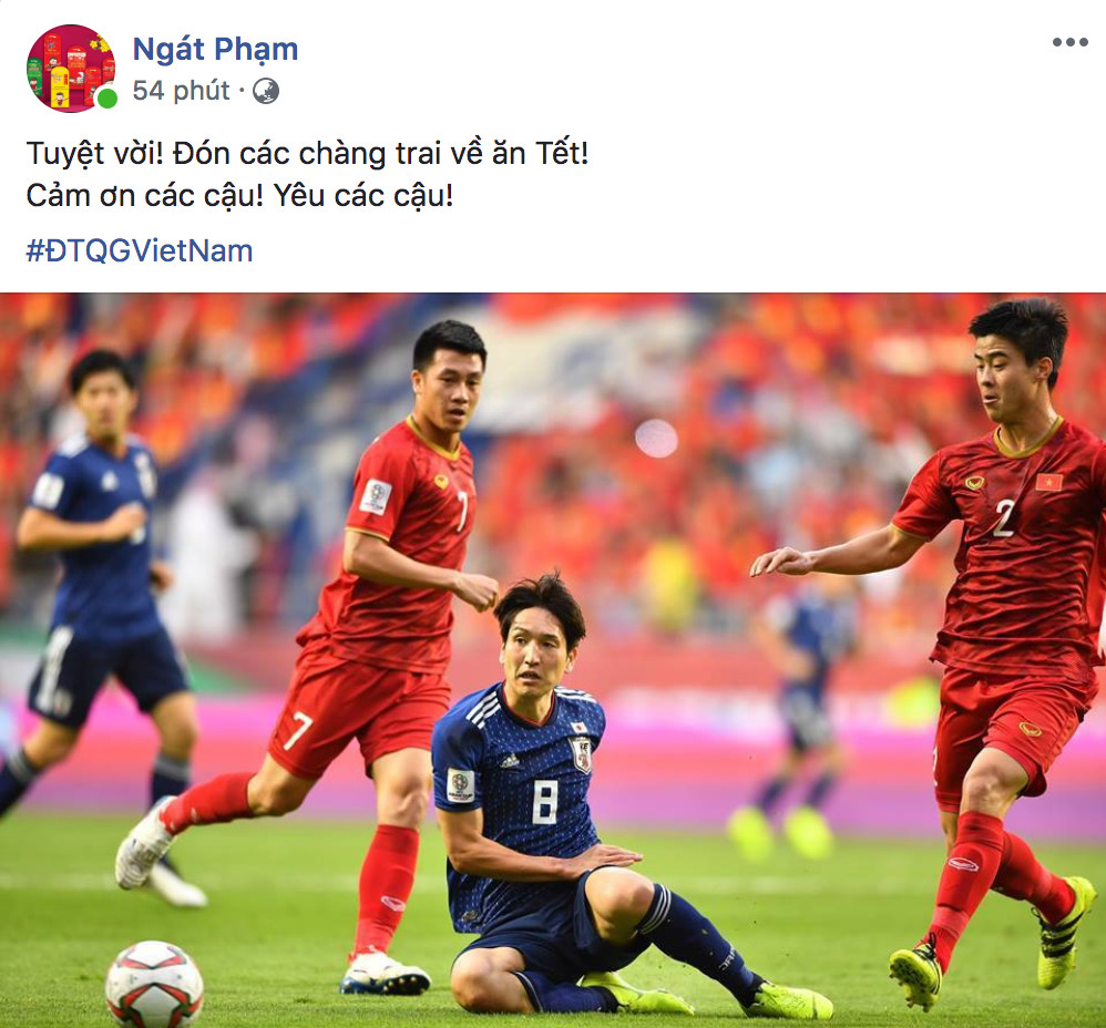 Thua Nhật Bản, đội tuyển Việt Nam vẫn là người hùng trong mắt người hâm mộ