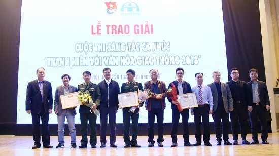 96 ca khúc tham dự Cuộc thi sáng tác ca khúc “Thanh niên với văn hoá giao thông” 2018