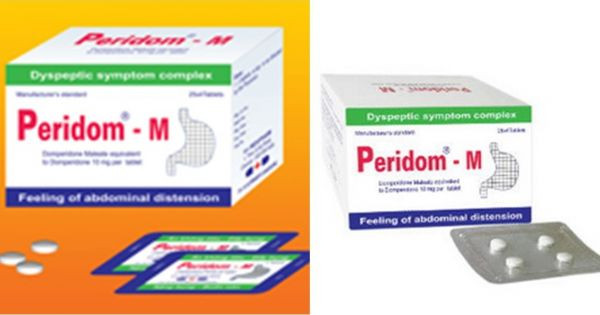 Đình chỉ lưu hành thuốc Peridom-M kém chất lượng