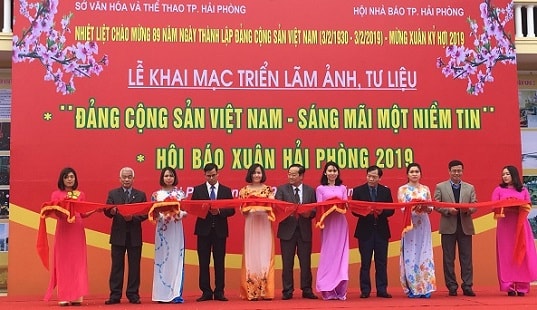 Hải Phòng:  Hội báo Xuân Kỷ Hợi 2019 trưng bày nhiều ấn phẩm đặc biệt