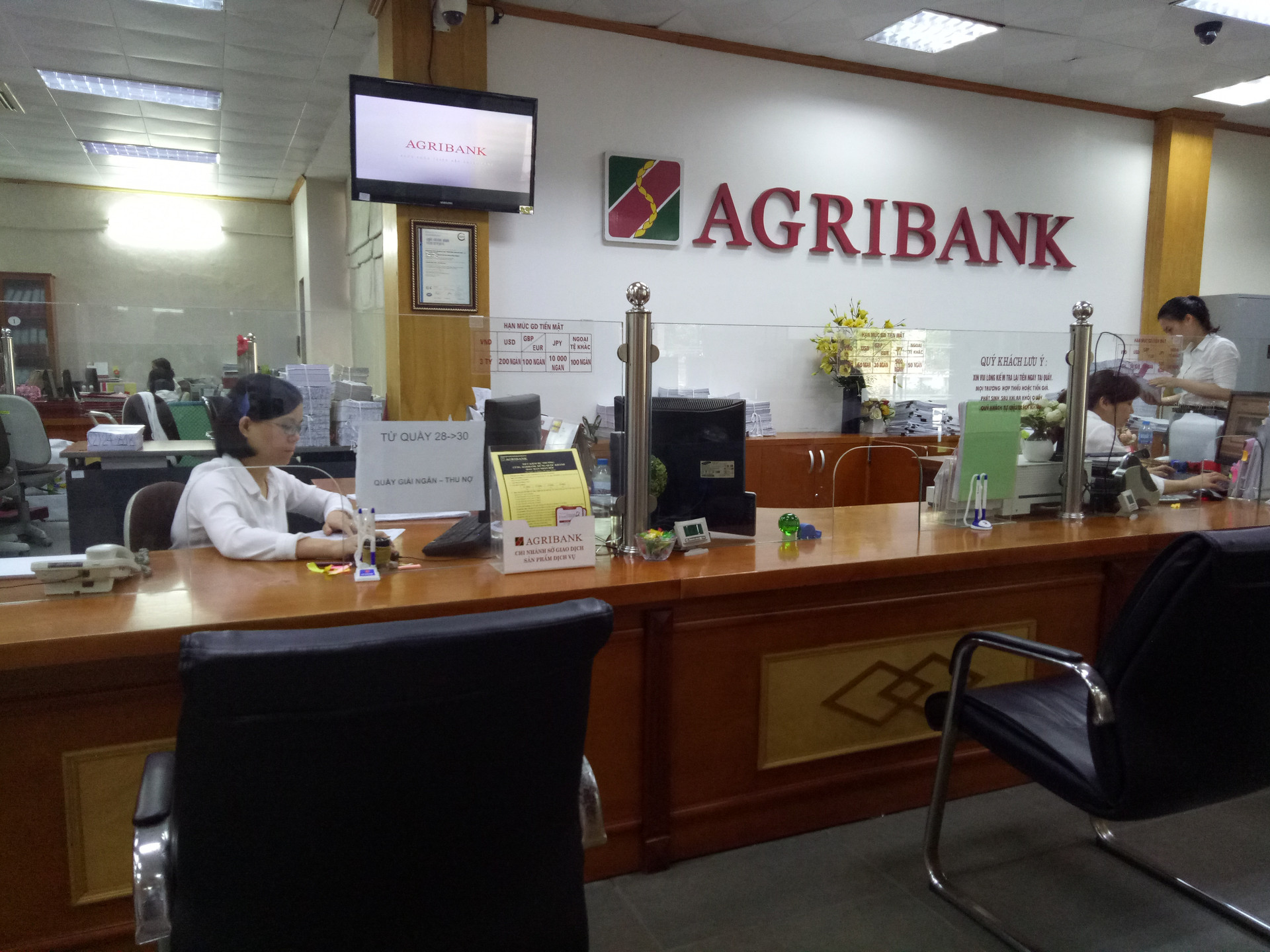 Năm 2018, Agribank trả lại tiền thừa cho khách hàng trên 136 tỷ đồng