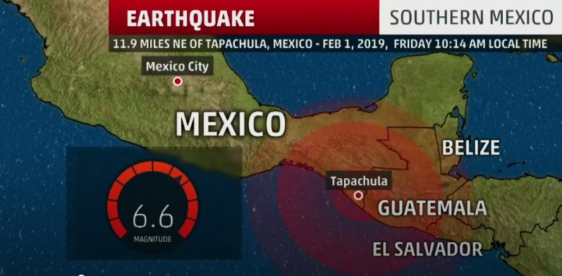Mexico: Động đất mạnh 6,6 độ, người dân đổ xô ra đường