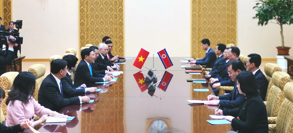 Các cuộc hội đàm của Phó Thủ tướng Phạm Bình Minh tại Triều Tiên