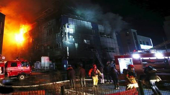 Hàn Quốc: Cháy cơ sở xông hơi làm 22 người thương vong