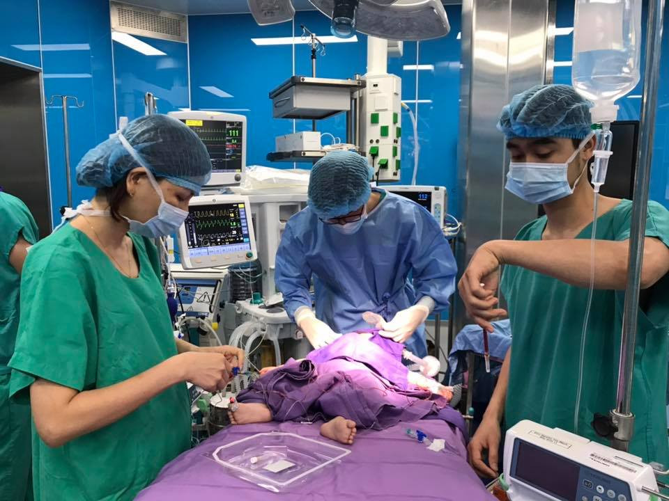 5 em bé mắc bệnh tim bẩm sinh được cứu sống tại bệnh viện tuyến tỉnh