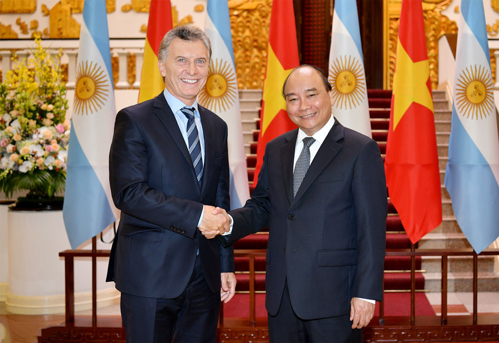 Việt Nam-Argentina: Thúc đẩy hợp tác trên nhiều lĩnh vực