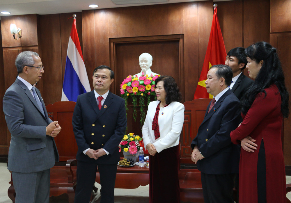 Đoàn công tác TATC Thái Lan thăm TAND cấp cao tại Đà Nẵng