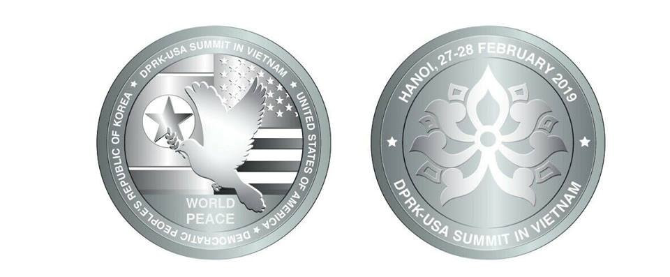 Phát hành 300 đồng xu bạc kỷ niệm Hội nghị thượng đỉnh Mỹ - Triều lần 2