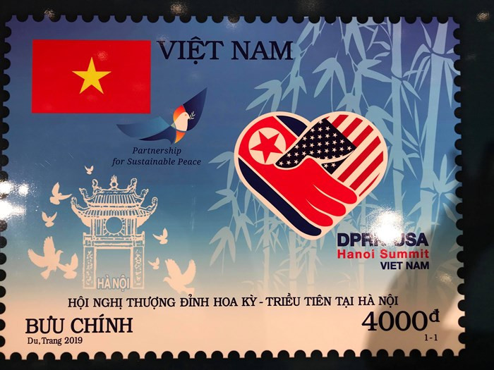 Việt Nam phát hành bộ tem đặc biệt chào mừng Hội nghị thượng đỉnh Mỹ - Triều