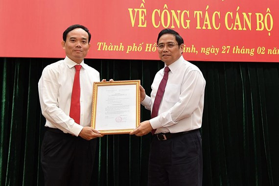 Bộ Chính trị quyết định ông Trần Lưu Quang làm Phó Bí thư Thường trực Thành ủy TP HCM