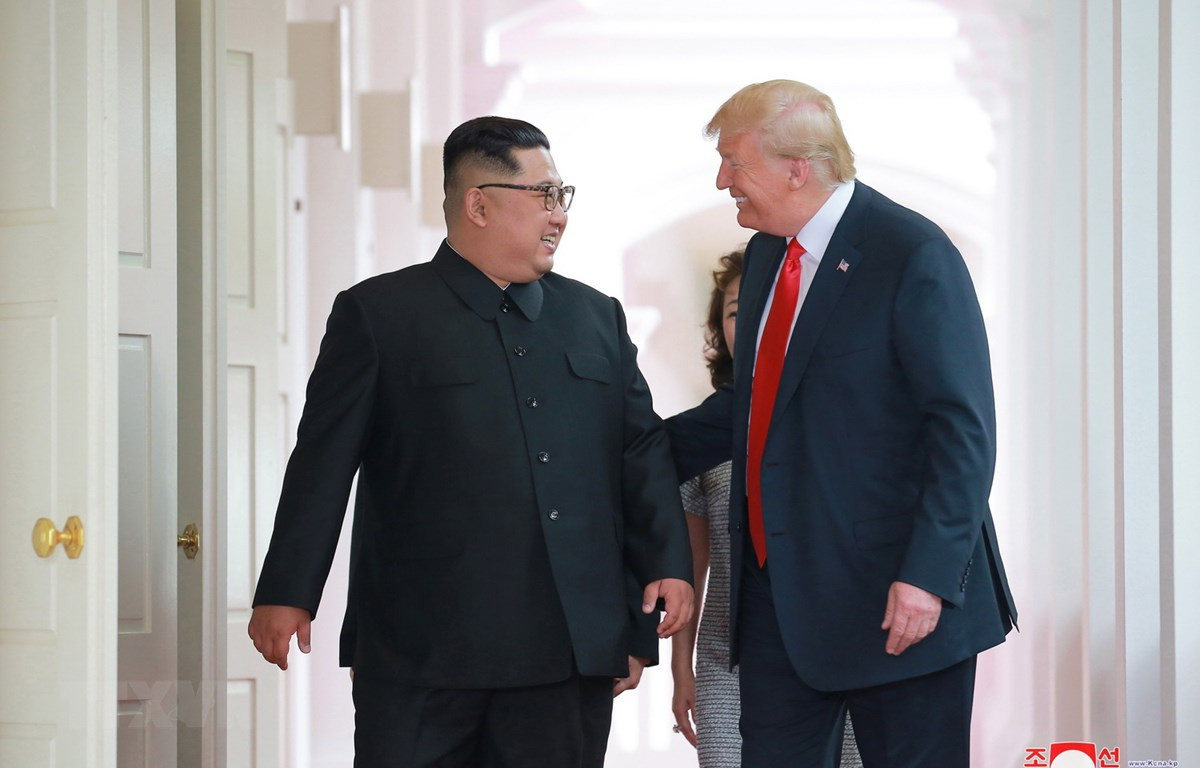 Hội nghị Thượng đỉnh Mỹ-Triều: Hai nhà lãnh đạo có buổi gặp đầu tiên vào chiều tối