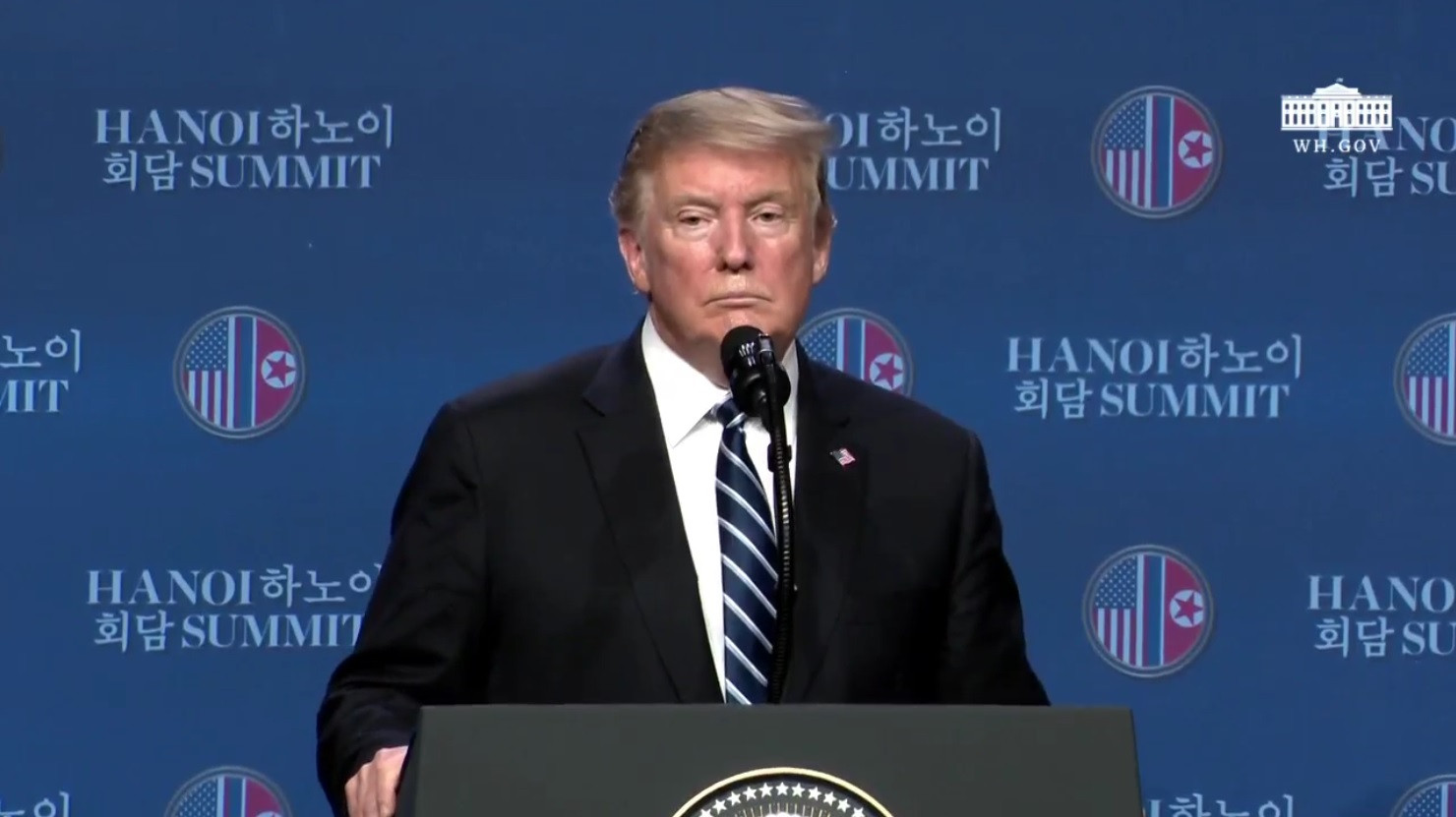 Thượng đỉnh Mỹ - Triều không thỏa thuận: Ông Trump nói 