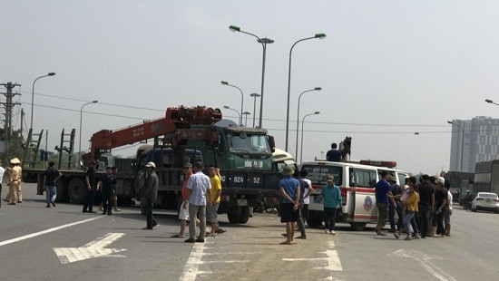 Bắt tạm giam 4 tháng lái xe tải gây ra vụ tai nạn 2 người chết ở Đại lộ Thăng Long