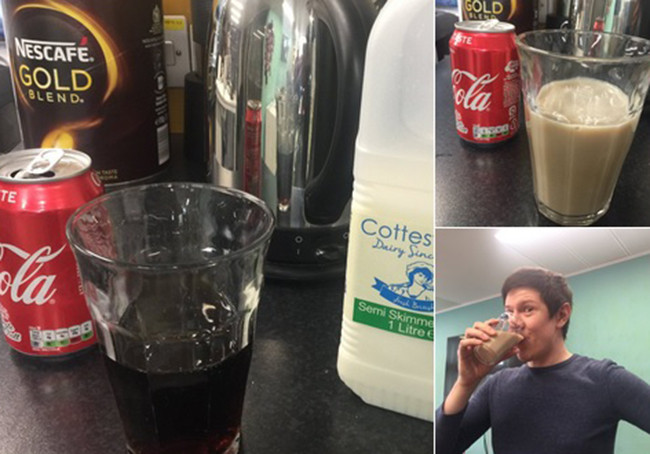 Coca-Cola + Sữa = Đồ uống độc lạ!