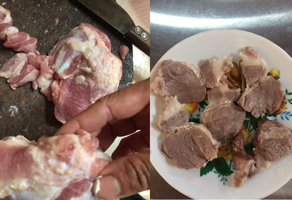 Công an vào cuộc vụ trường mầm non bị tố dùng thịt lợn bẩn