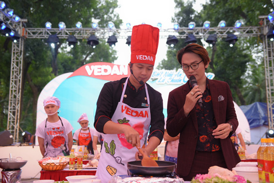“Vua đầu bếp” - Thanh Cường tham dự sự kiện Lễ hội ẩm thực 