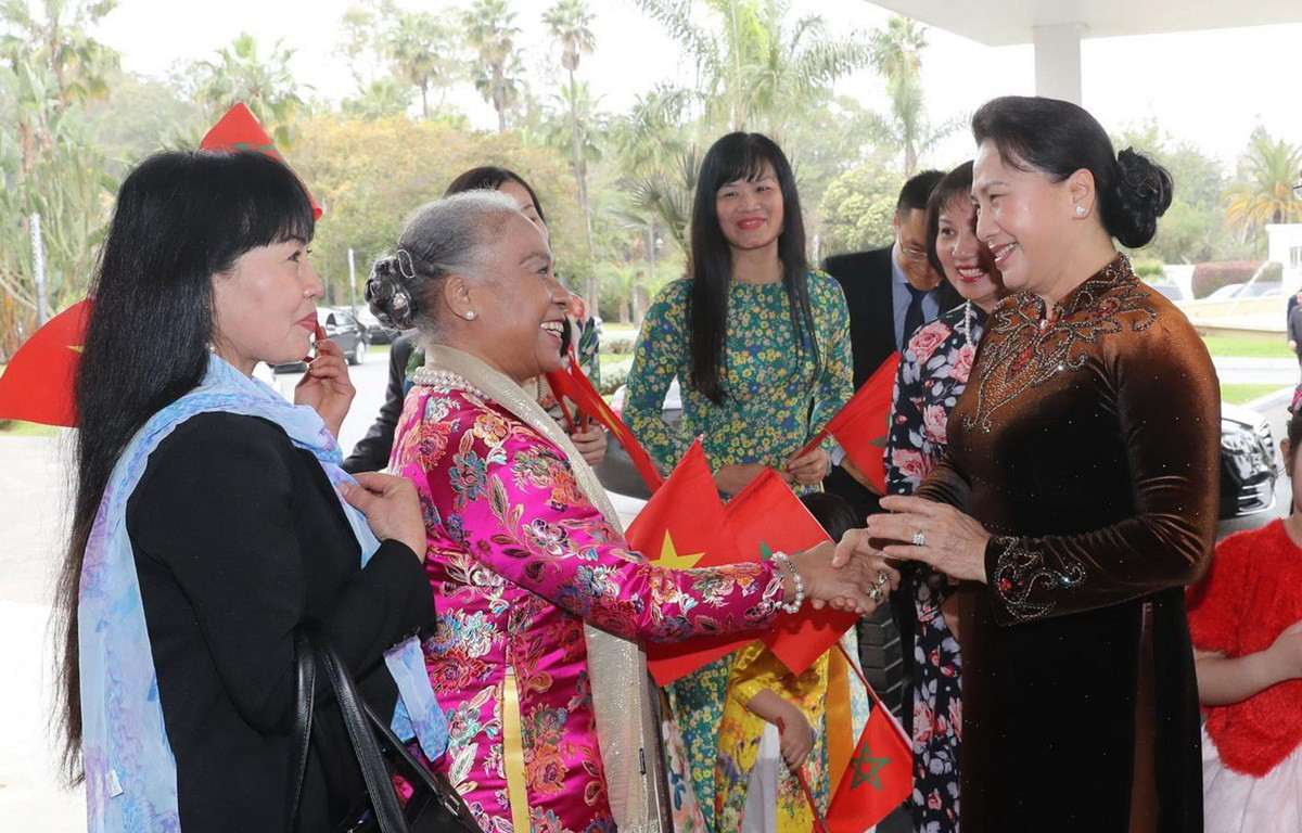 Chủ tịch Quốc hội Nguyễn Thị Kim Ngân bắt đầu thăm chính thức Maroc