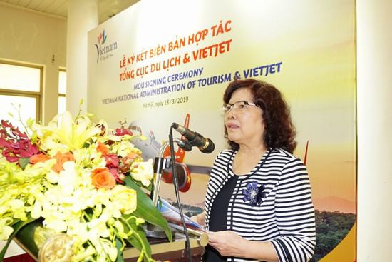 Ký kết Biên bản hợp tác xúc tiến, quảng bá du lịch giữa Tổng cục Du lịch và Vietjet Air