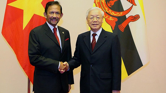 Quốc vương Brunei kết thúc tốt đẹp chuyến thăm cấp Nhà nước tới Việt Nam