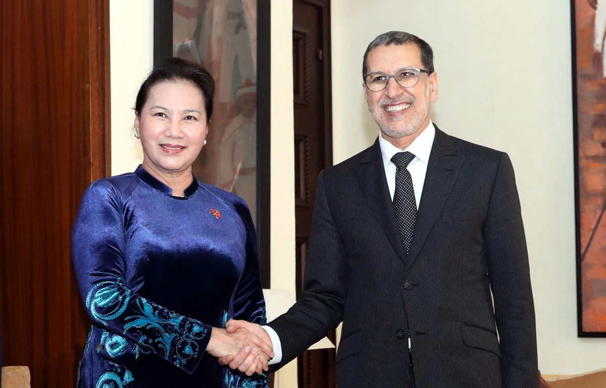 Chủ tịch Quốc hội Việt Nam hội kiến Thủ tướng; hội đàm Chủ tịch Hạ viện Maroc