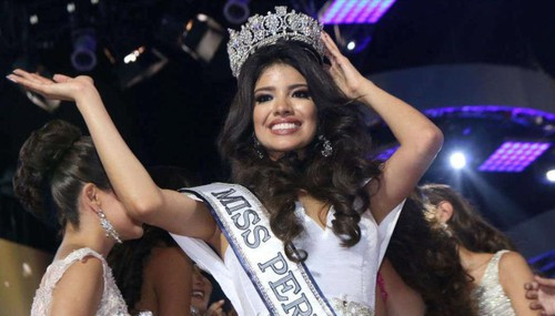 Hoa hậu Peru bị tước vương miện vì bê bối say xỉn