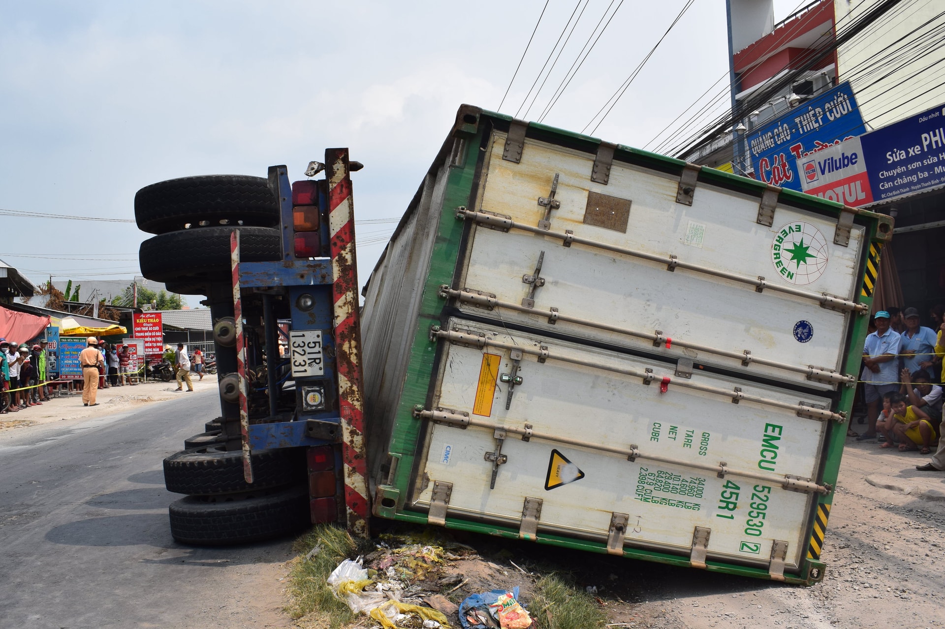 Vụ xe container đè 3 người tử vong: Tài xế xe dương tính với ma tuý