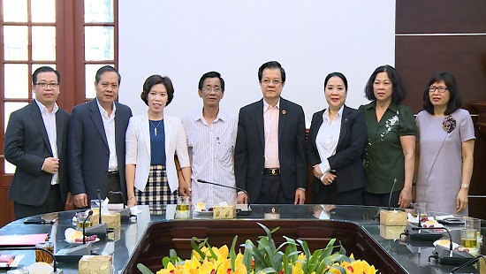 Phó Chánh án TANDTC Lê Hồng Quang gặp gỡ các cán bộ nghỉ hưu năm 2019