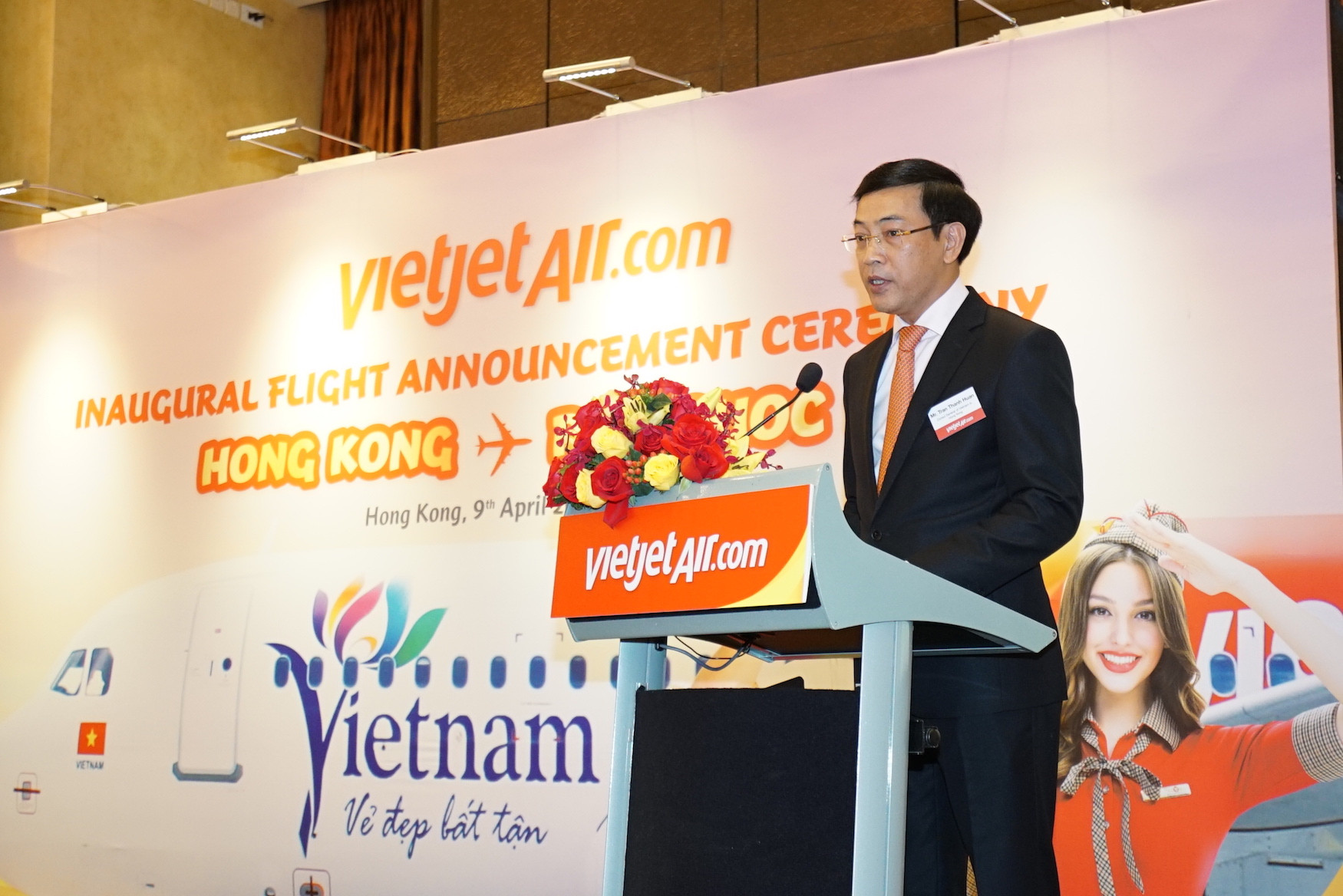 Vietjet mở rộng mạng bay quốc tế, khai trương thương mại đường bay thẳng Phú Quốc - Hồng Kông