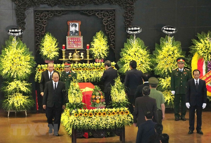 Toàn cảnh Lễ tang, Lễ truy điệu và đưa tang Trung tướng Đồng Sỹ Nguyên 