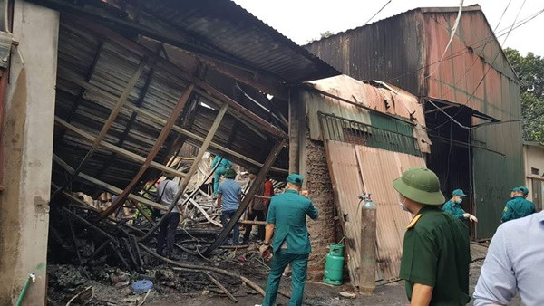 Công an thông tin về vụ cháy 8 người chết ở Hà Nội
