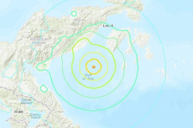 Động đất mạnh 6,8 độ tại Indonesia, có cảnh báo sóng thần