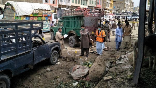 Pakistan: Nổ bom kinh hoàng tại khu chợ ngoài trời, gần 50 người thương vong