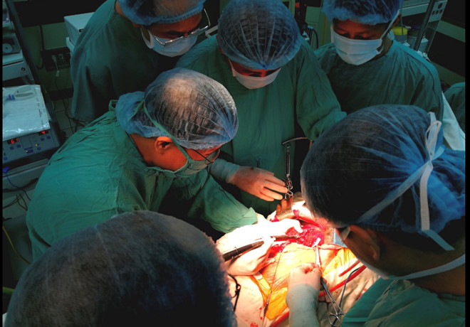 Lần đầu tiên phẫu thuật cắt gan bằng kỹ thuật bảo tồn phần gan cắt bỏ