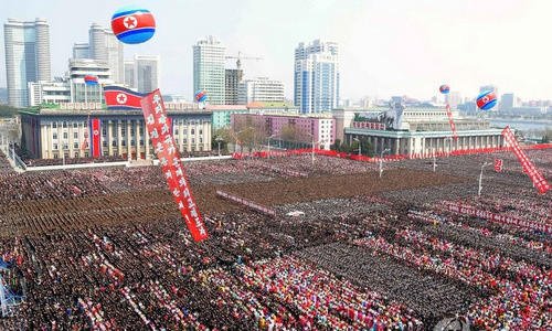 Triều Tiên: Diễu hành ủng hộ ông Kim Jong-un