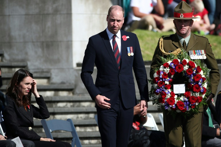 Hoàng tử Anh William tham dự lễ kỷ niệm Anzac Day tại New Zealand