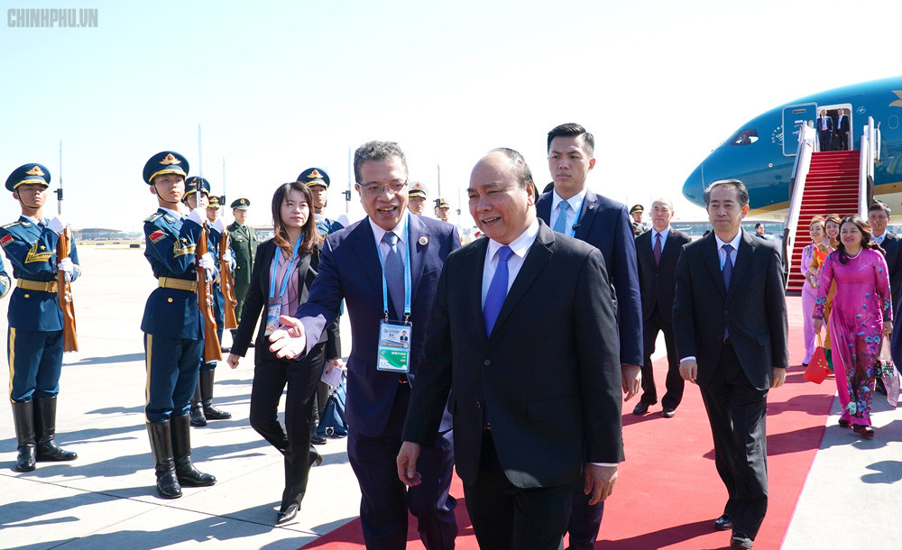 Thủ tướng hội kiến Tổng Bí thư, Chủ tịch Trung Quốc Tập Cận Bình tại Bắc Kinh