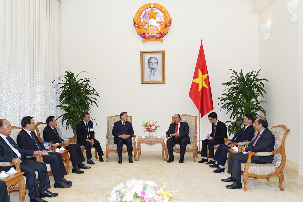 Thủ tướng tiếp lãnh đạo Campuchia và Lào sang dự Quốc tang nguyên Chủ tịch nước Lê Đức Anh