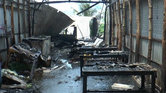 5 căn nhà dân bốc cháy sau tiếng nổ lớn