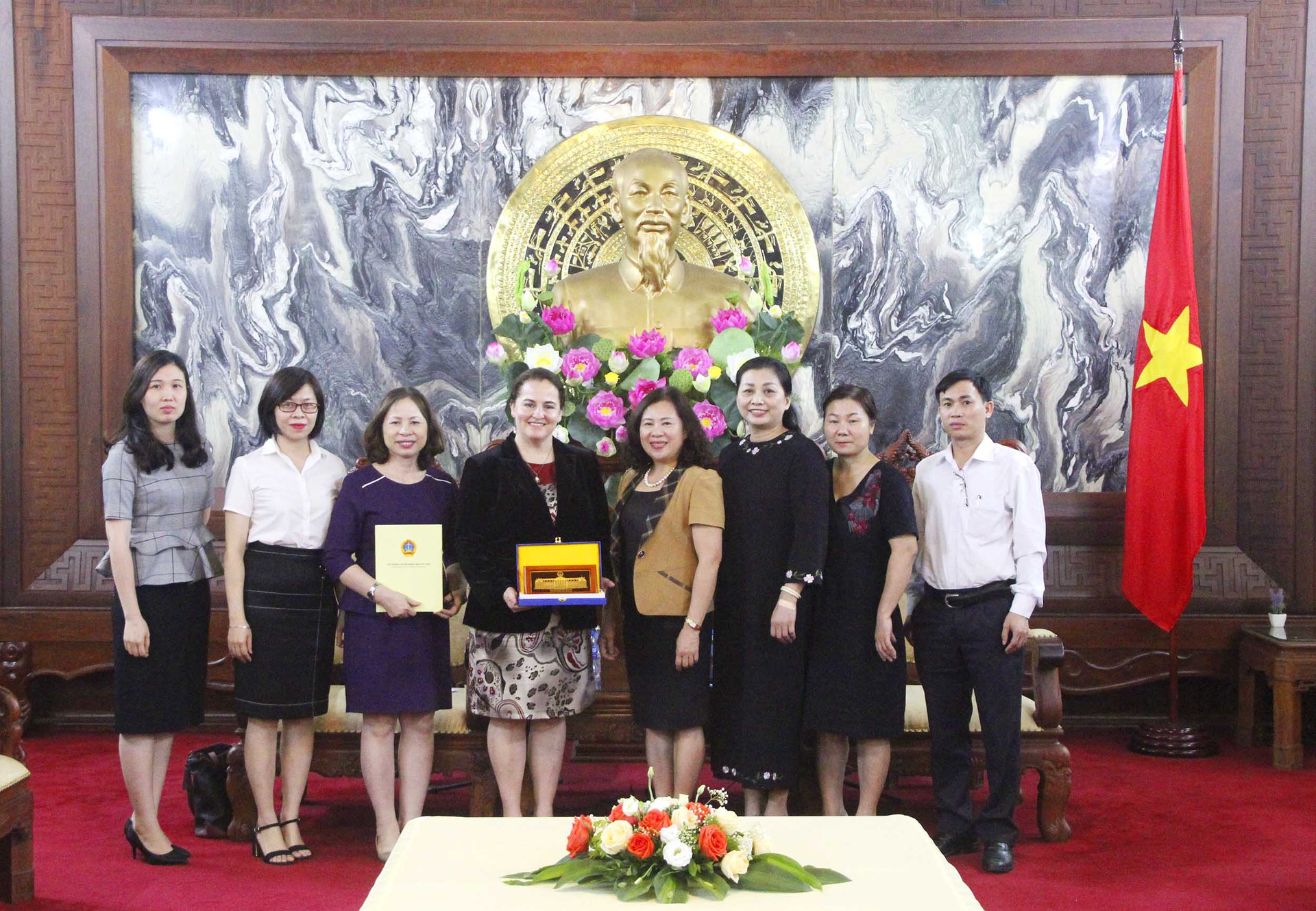 Phó Chánh án TANDTC Nguyễn Thúy Hiền tiếp xã giao Trưởng văn phòng UN Women