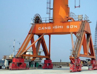 Thanh Hóa: Khai trương tuyến dịch vụ vận tải container quốc tế 