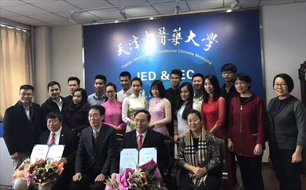 Học viện Y Dược học cổ truyền Việt Nam liên kết với trường Đại học Trung Y Dược Thiên Tân mở chương trình đào tạo Đại học chuyên ngành YHCT
