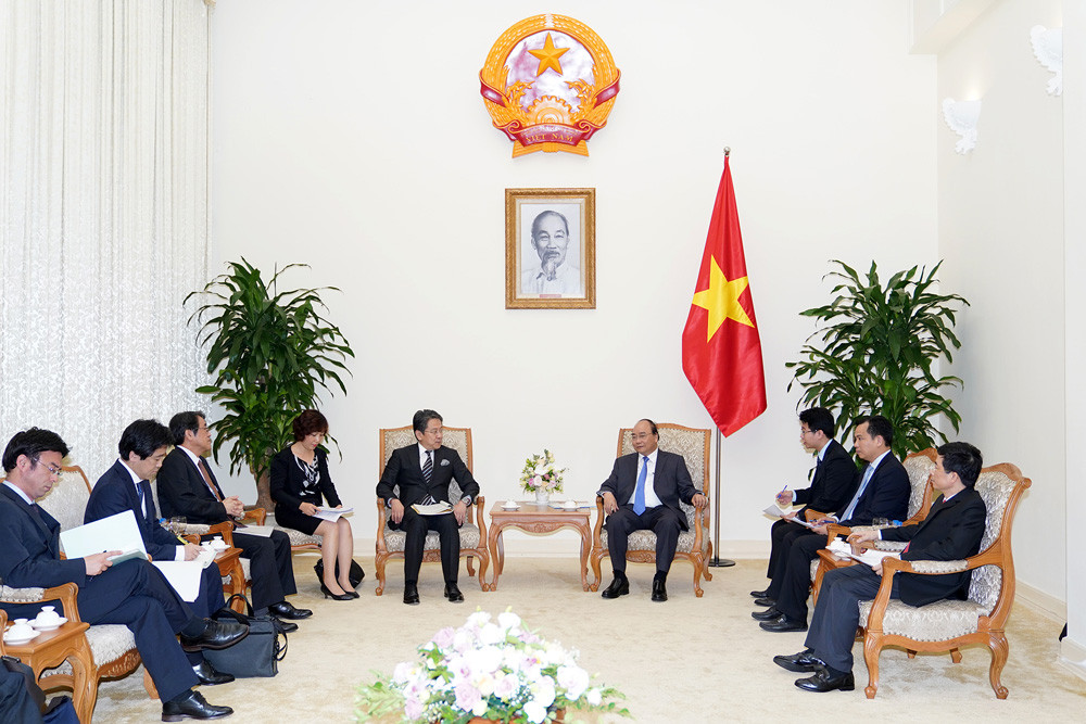 Thủ tướng Nguyễn Xuân Phúc tiếp khách Nhật Bản và Malaysia 