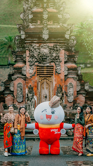 Triệu vé 0 đồng bay khắp châu Á, tham gia lễ hội độc đáo nhất hành tinh cùng Vietjet
