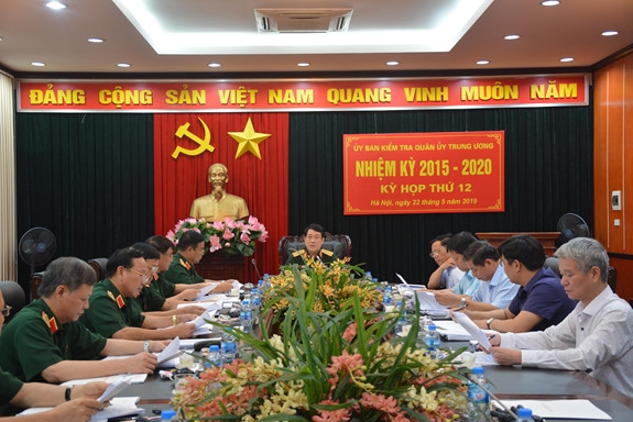 UBKT Quân ủy Trung ương đề nghị kỷ luật một tổ chức đảng và 7 đảng viên