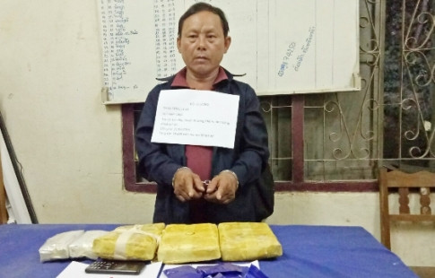Bắt giữ đối tượng người Lào vận chuyển 18.000 viên ma túy tổng hợp
