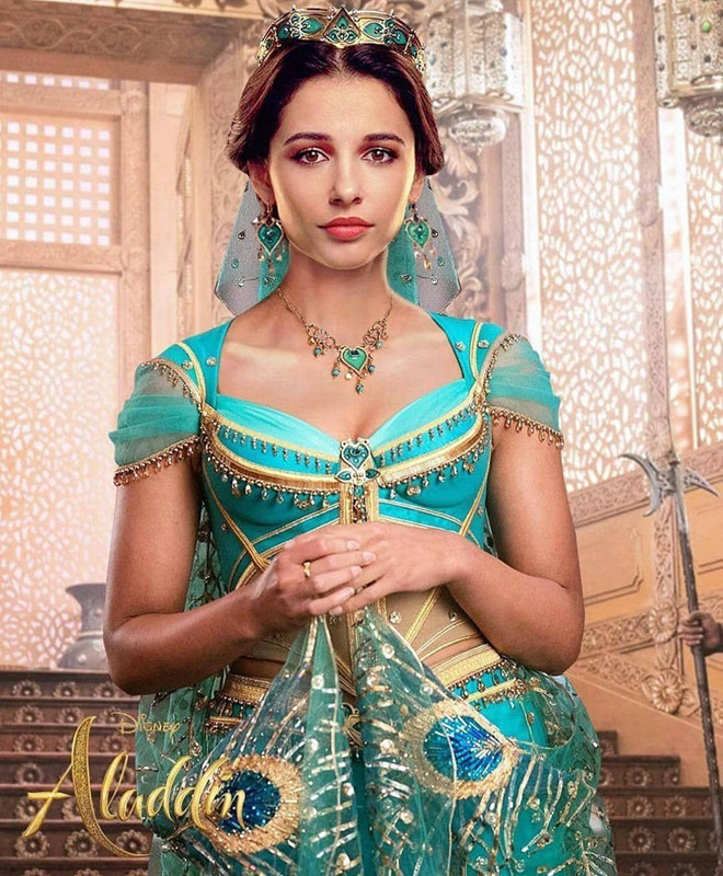 Ngắm vẻ đẹp phụ nữ Trung Đông qua hình tượng công chúa Jasmine trong phim Aladdin